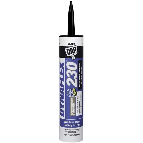 Dap Dynaflex 230 Premium Elastomeric Interior/Exterior Sealant: 10.1 Fl Oz. (Bla
