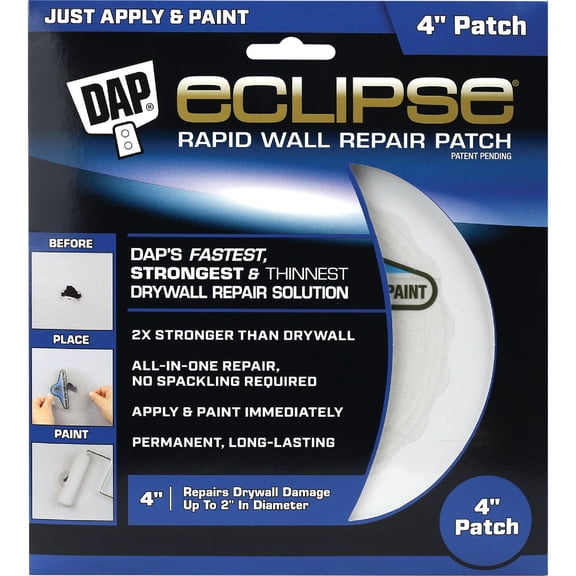 Dap Eclipse Rapid Wall Repair Patch - Pack of 2