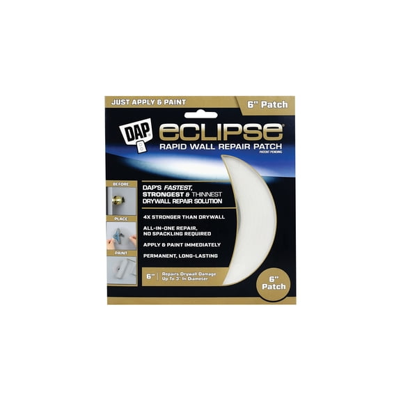 Dap Eclipse Rapid Wall Repair Patch - Pack of 4