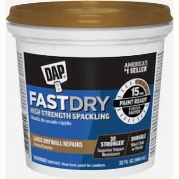 Dap Fast Dry Ready to Use Spackling - Pack of 3 Bulk Buy Multipack