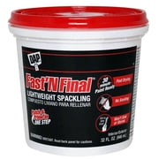 Dap Fastn Final Lightweight Wall Fillers Spackling Quart 7079812142