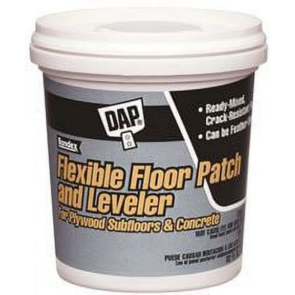 Dap Flexible Floor Patch & Leveler, Light Grey, 1 Gallon