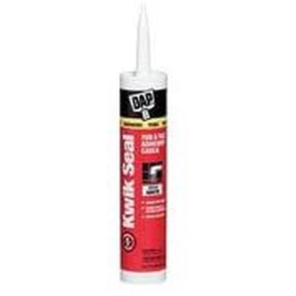 Dap, Inc. 18032 - Adhesive Caulk, Tub and Tile, White, 10.1 oz.