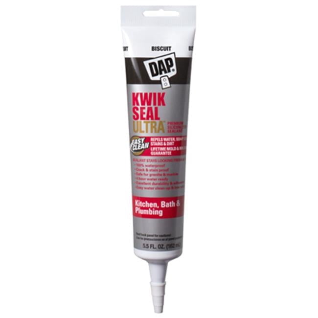 Dap Inc 7079818916 5.5 oz. High Performance Premium Siliconized Kitchen & Bath Sealant, Biscuit