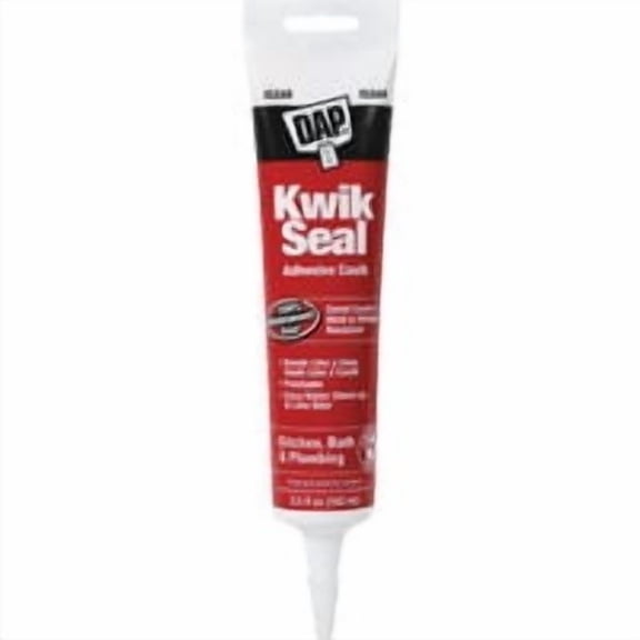 Dap Kwik Seal Kitchen & Bath Adhesive Caulk - Pack of 7
