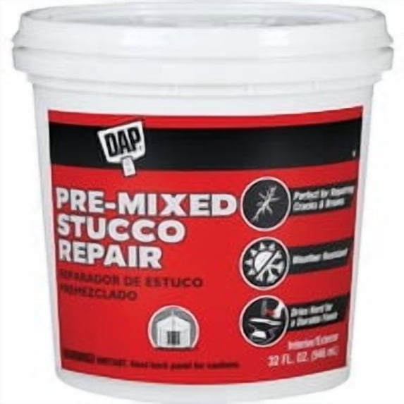 Dap Pre-Mixed Stucco Patch, Case of 2