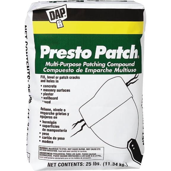 Dap Presto Patch Patching Compound - Pack of 8