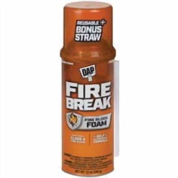 Dap Products Inc. DAP Firebreak Flame Resistant Fire Block Foam Sealant - Pack of 16 Case Quantity Pack