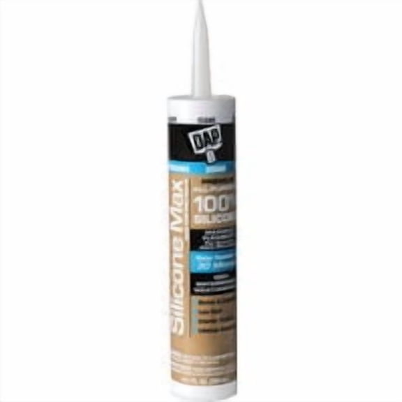 Dap Silicone Max Premium All Purpose 100% Silicone Sealant, Case of 18