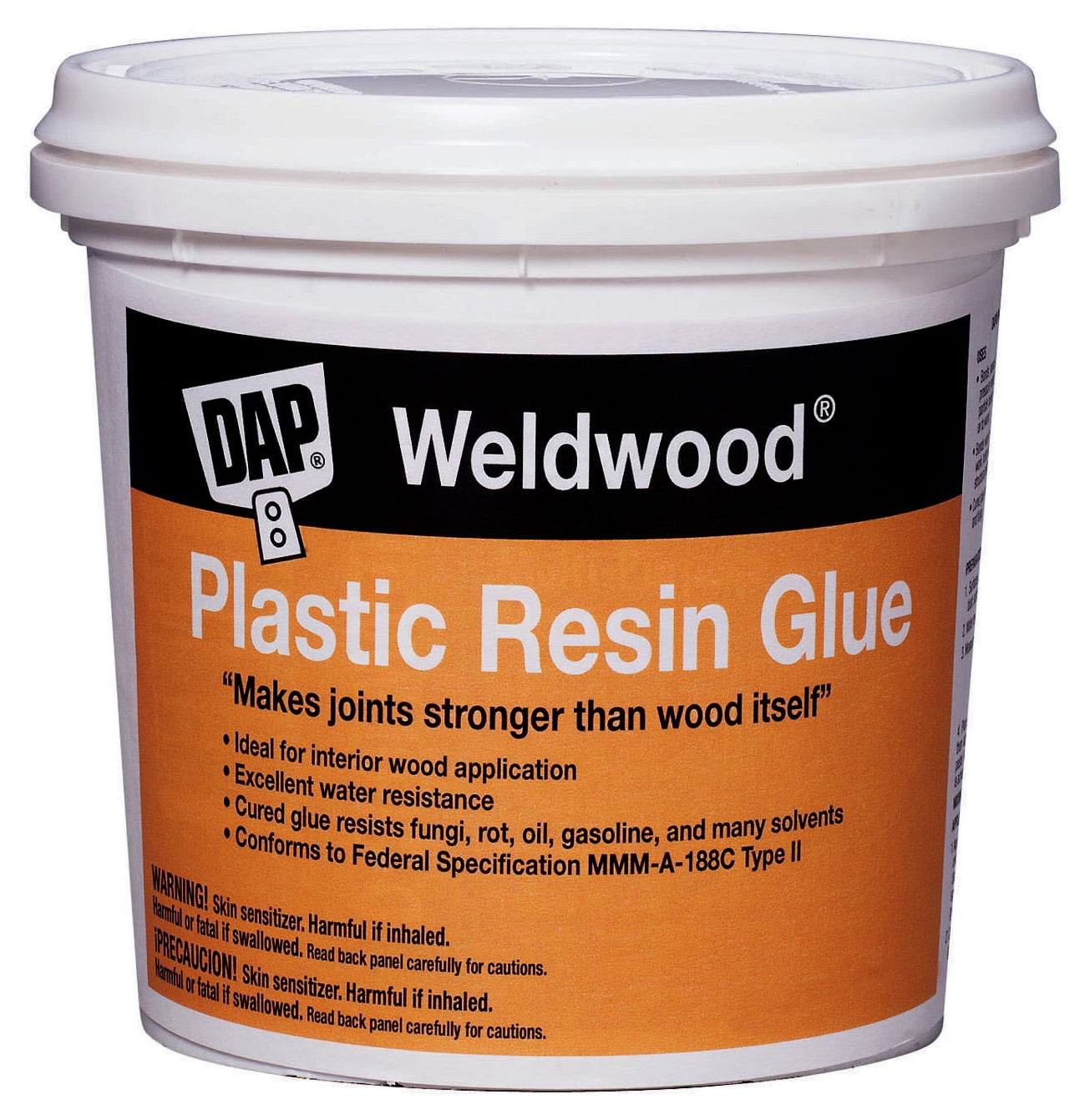 Dap Weldwood 204 4.5 lb. Plastic Resin Wood Glue