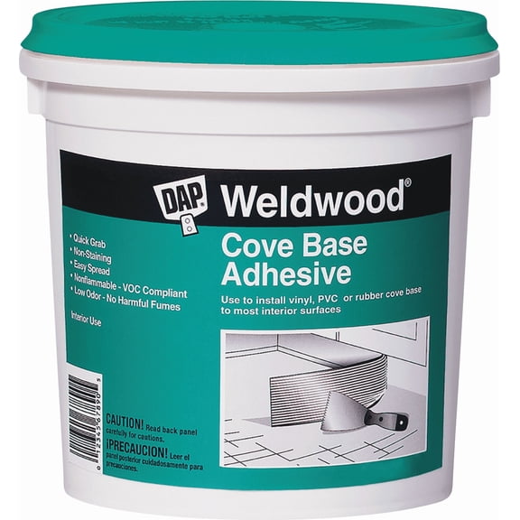 Dap Weldwood Cove Base Adhesive - Single Pack