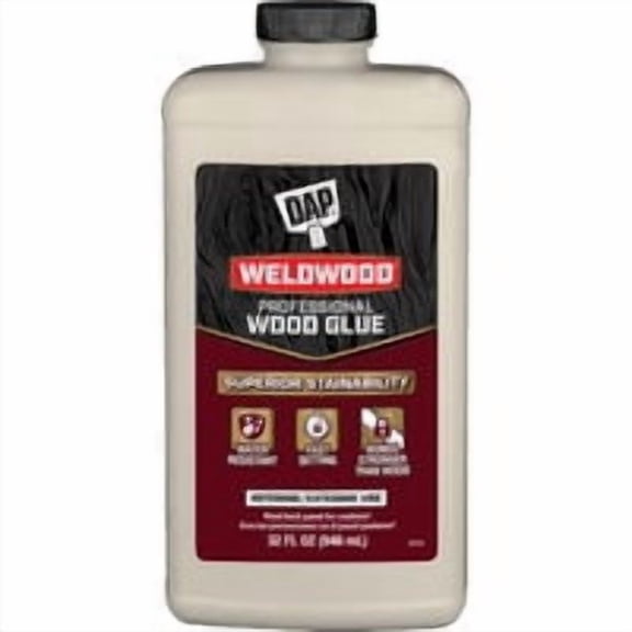 Dap Weldwood Tan Wood Glue - Pack of 3