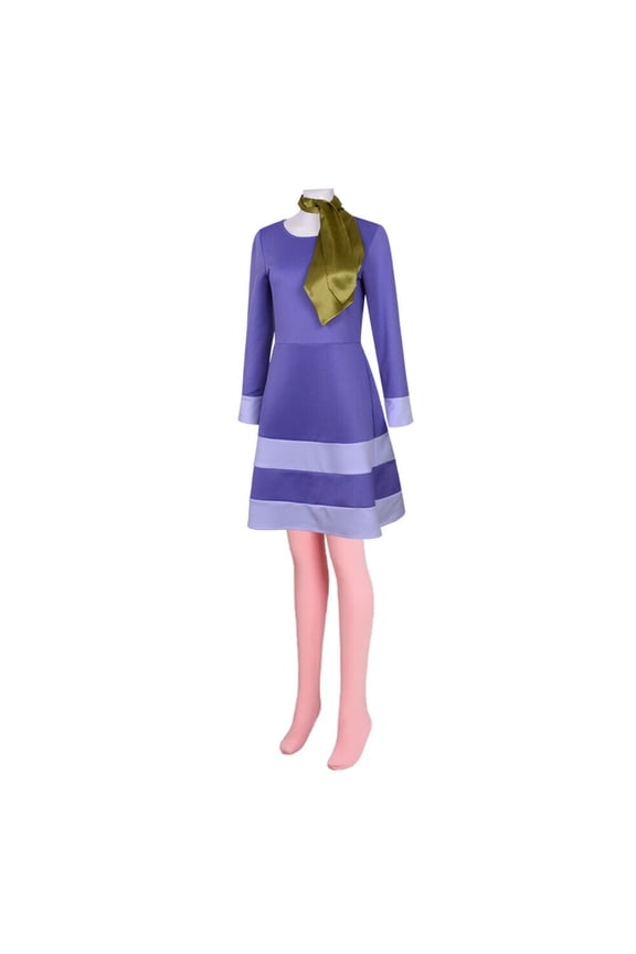 Daphne Blake's Iconic Purple Dress - Channel Your Inner Mystery Inc Perfect for Retro Halloween Styles