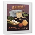thumbnail image 1 of Daphne Brissonnet 15x18 White Modern Wood Framed Wall Art Titled - Ravioli, 1 of 5