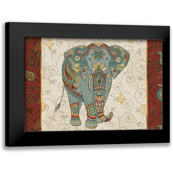 Daphne, Brissonnet 18x13 Black Modern Framed Museum Art Print Titled - Elephant Caravan IA