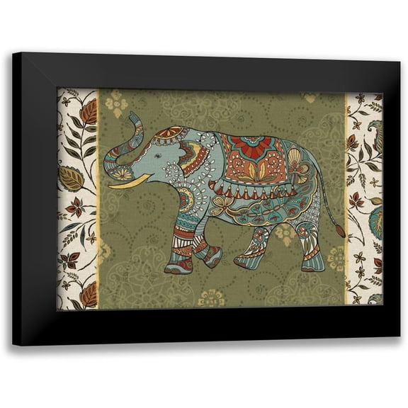 Daphne, Brissonnet 18x13 Black Modern Framed Museum Art Print Titled - Elephant Caravan IIF