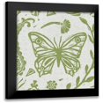 thumbnail image 1 of Daphne, Brissonnet 20x20 Black Modern Framed Museum Art Print Titled - Nordic Woodcut V Master, 1 of 5