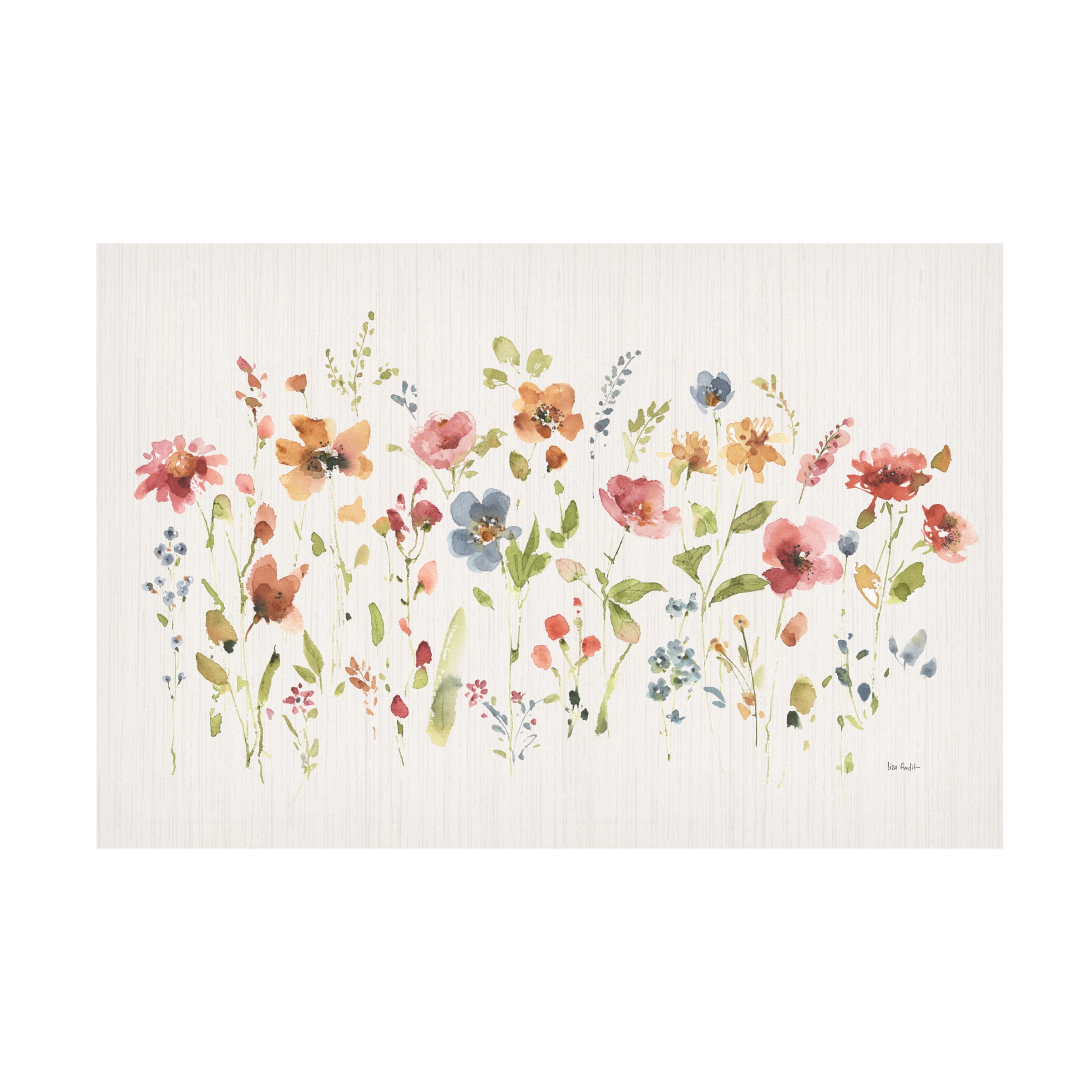 Daphne Brissonnet 'Lake Sketches Pattern IA' Canvas Art