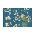 thumbnail image 1 of Daphne Brissonnet 'Ornate Peacock II Blue' Canvas Art, 1 of 3