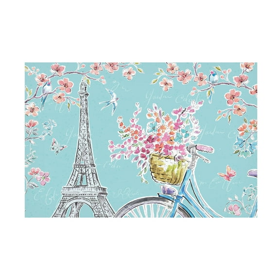 Daphne Brissonnet 'Sparrow Spring II' Canvas Art