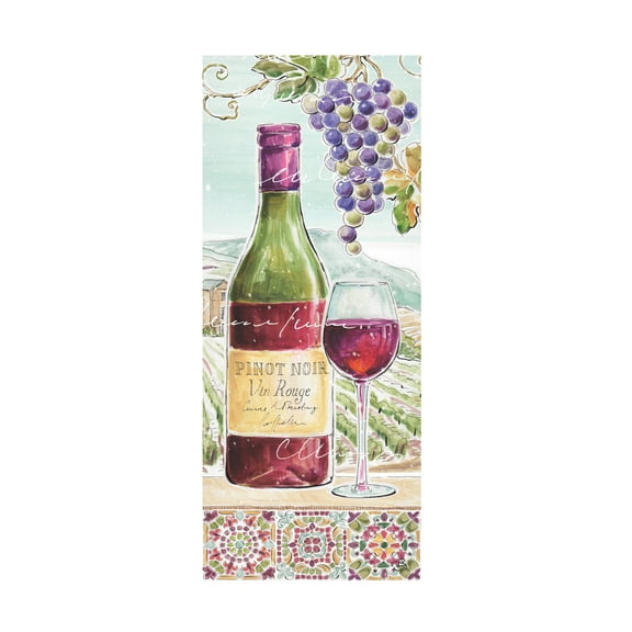 Daphne Brissonnet 'Wine Country VI' Canvas Art