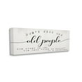thumbnail image 1 of Stupell Industries Humorous Don't PO Old People Phrase Black Off-White Inspirational Painting Gallery Wrapped Canvas Art Print Wall Art, 20 x 48, 1 of 3