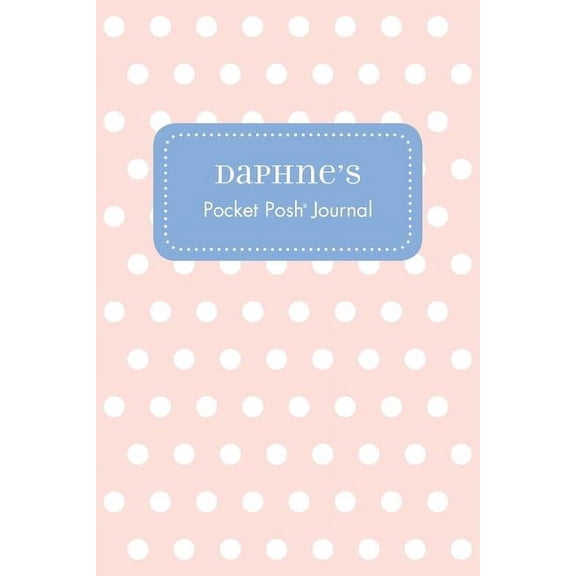 Daphne's Pocket Posh Journal, Polka Dot, (Paperback)