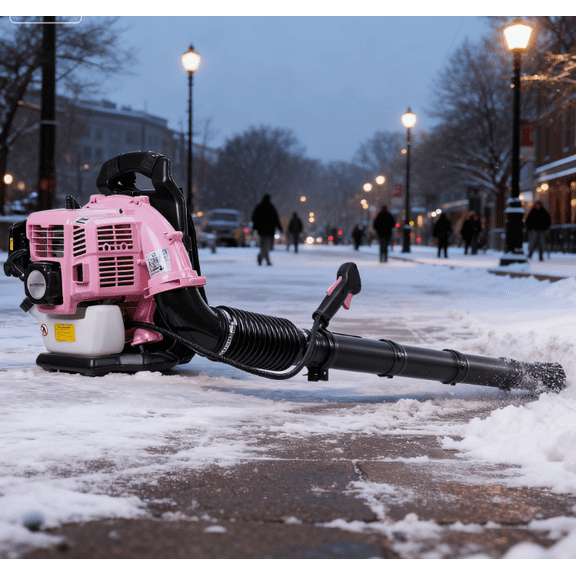 Dapmiu Commercial Grade Backpack Leaf Blower, Long Pipe Design for Large Area Lawn & Garden Care