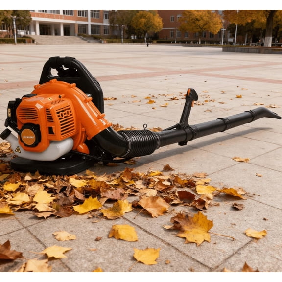 Dapmiu Economical & Efficient Backpack Leaf Blower, Low Fuel Consumption Design, Mixed Fuel Extends Runtime
