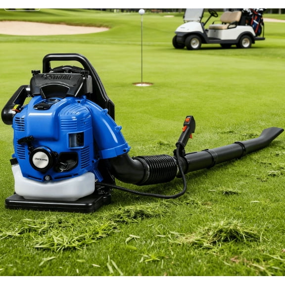 Dapmiu Flexible Long Pipe Backpack Leaf Blower, 168cm Pipe Length for Easy Access to Corners & Maneuvering Debris