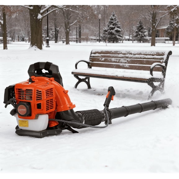 Dapmiu High Efficiency Low Maintenance Backpack Leaf Blower, Quality Materials Ensure Durability, Easy to Operate