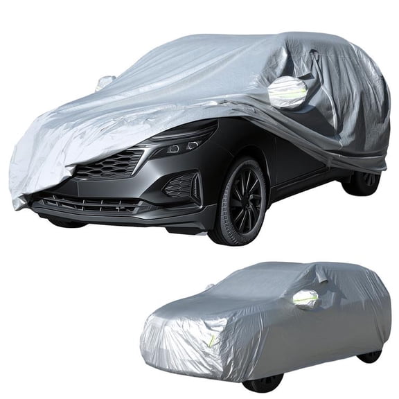 Dapmiu Reflective Sun Shield Car Cover, Extreme Heat Protection for Windshield & Body, UV Blocking Cover for CR-V RAV4 Escape Outdoor
