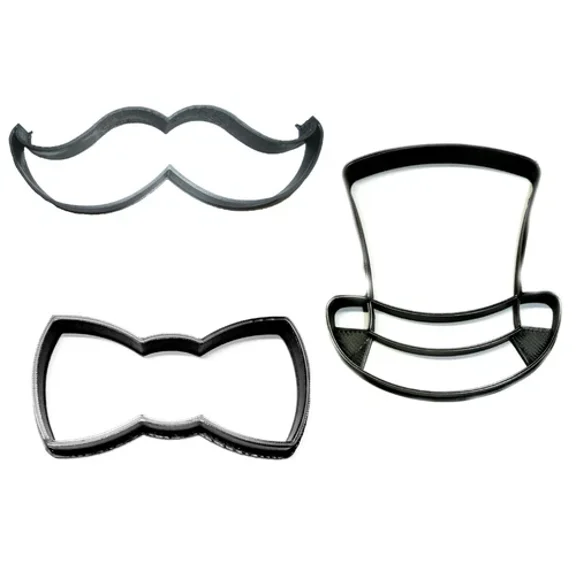 Dapper Dad Chic Fashionable Stylish Dressy Father Set Cookie Cutter Usa Pr1358