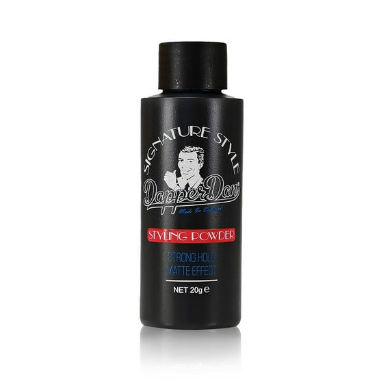 Dapper Dan Signature Style Styling Powder, Easy Application Hair Texture Powder for Men, Provides a Strong Matte Hold, Thickening and Voluminous Finish, Unscented 20g