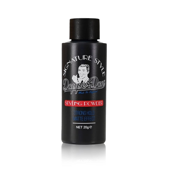 Dapper Dan Signature Style Styling Powder, Easy Application Hair Texture Powder for Men, Provides a Strong Matte Hold, Thickening and Voluminous Finish, Unscented 20g