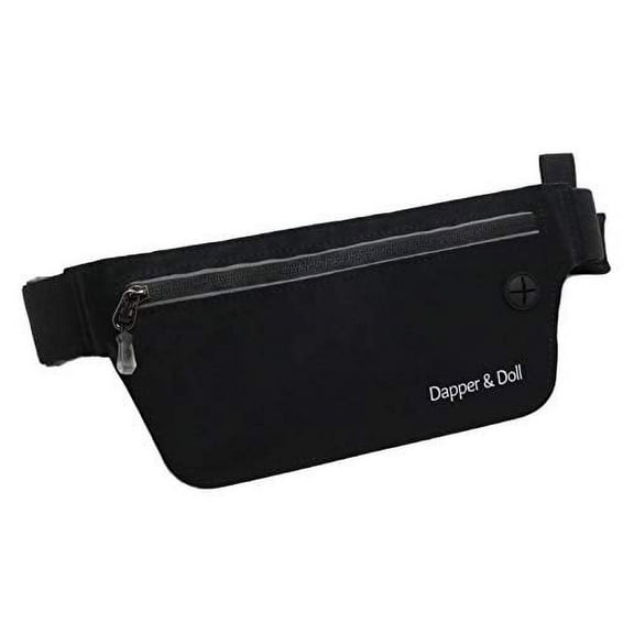 Dapper&Doll Running Belt Fanny Pack - Waterproof Slim Waist Bag Phone Pouch for Men Women