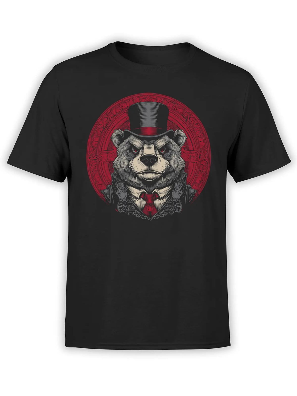 Dapper Gentleman Bear T-Shirt | Unisex - Walmart.com