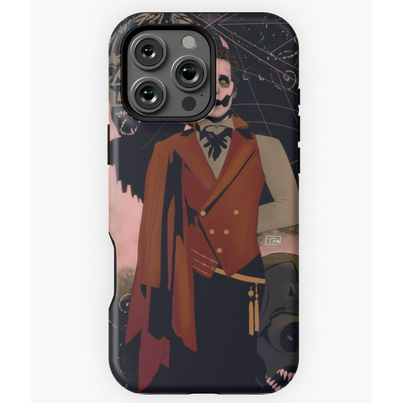 Dapper Ghost with Top Hat Art M2559 Phone Case for iPhone 17 16 15 14 13 12 11 Pro Max