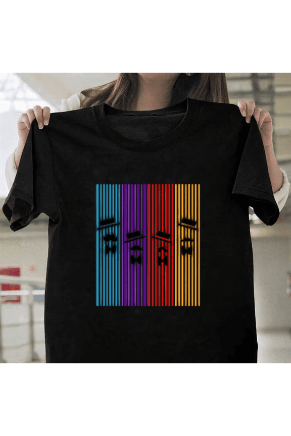 Dapper Quartet Vintage Barbershop Vocal Harmonies Retro Singer Art Unisex T-Shirt, up to size 3XL.