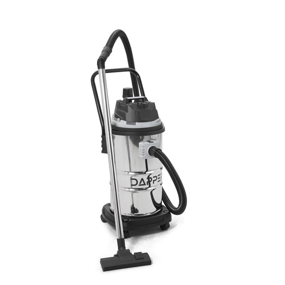 Dapper Supply 16 Gallon 4.5 Peak HP Wet/Dry Vacuum, Stainless Steel Tank, 3 in 1 Function Portable Shop Vacuum with Attachments, Ideal for Jobsite, Garage & Workshop.