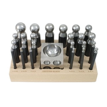 Circle Disc Cutter Set With 10 Punches 1/8" To 1-1/4" Diameter