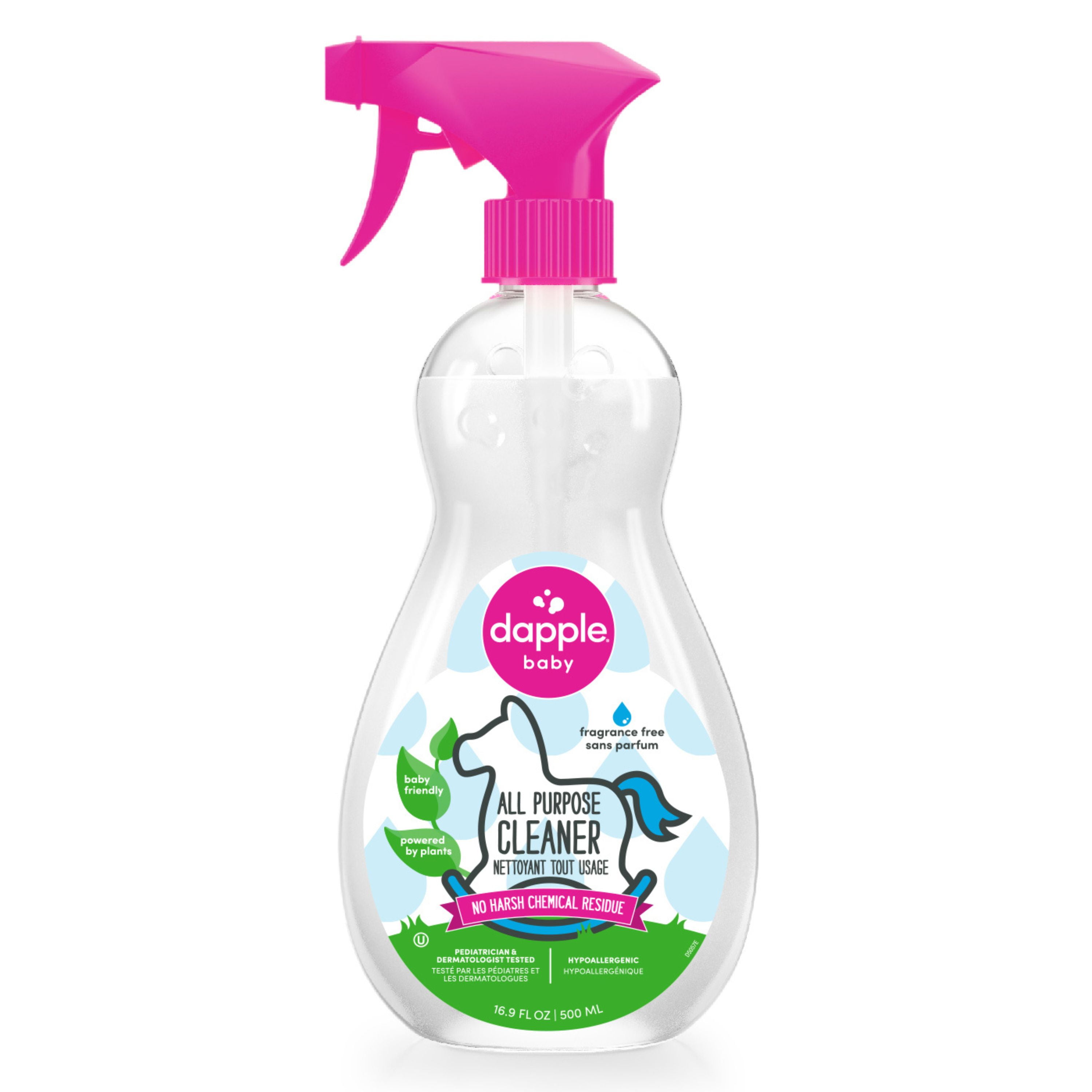 Dapple Baby All Purpose Cleaning Spray, Fragrance-Free, 16.9 fl oz ...