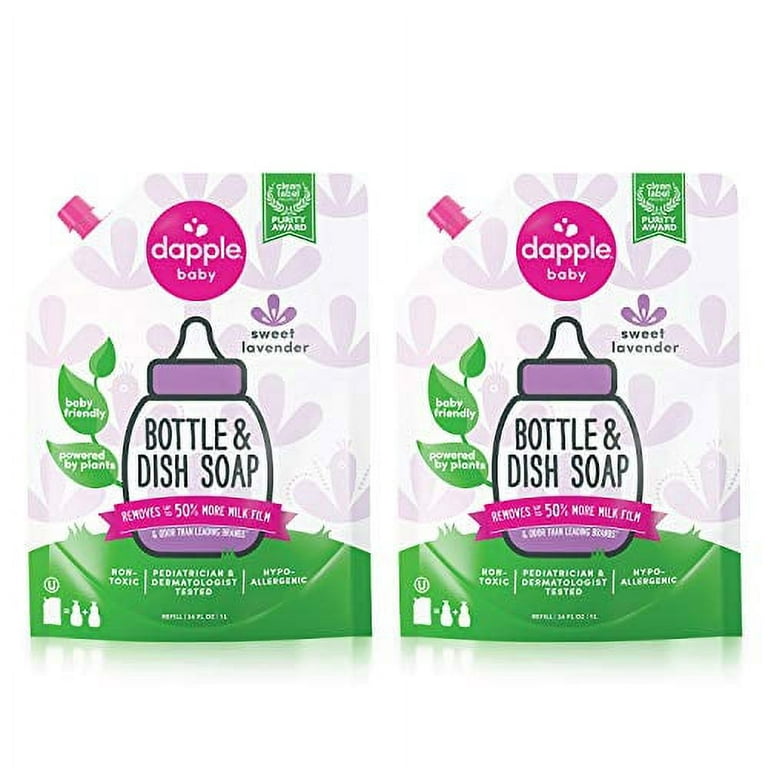 🍼Dapple Baby Bottle and Dish soap is a fragrance-free soap