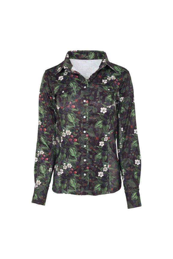 Dapplebay Blackberry Daze Western Top