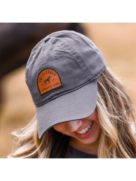 Equestrian Athletic Club - Barn Hat-Charcoal