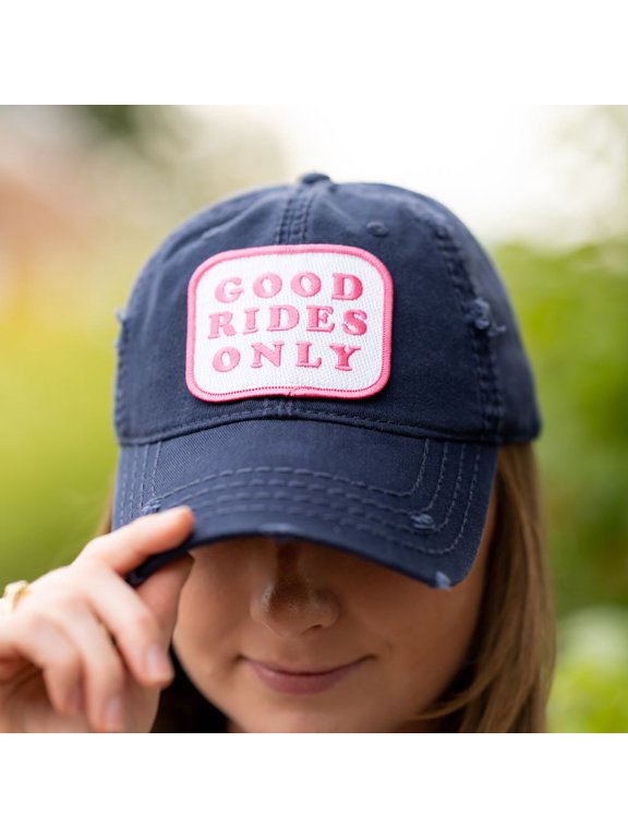 Good Rides Only - Barn Hat-Navy
