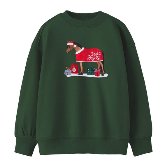 Dapplebay Kid's Santa Bay-by Sweatshirt