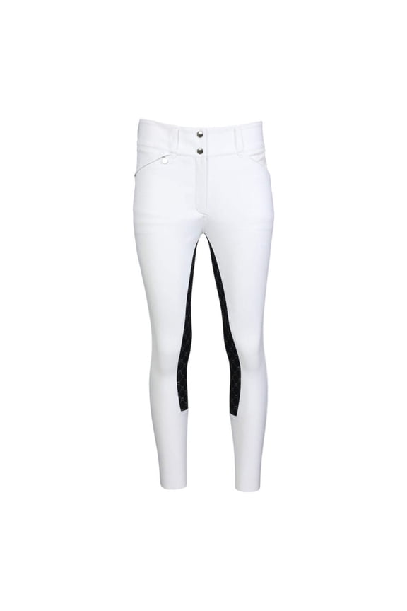 Dapplebay Sport Dressage Full Seat Show Breeches-White
