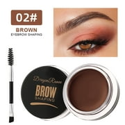Daqian Eyebrow Cream with Brush Quick Dry Stained Eyebrow Beautifully Emphasized Eyebrow Tint Paste Cheap Eyebrow Pencil