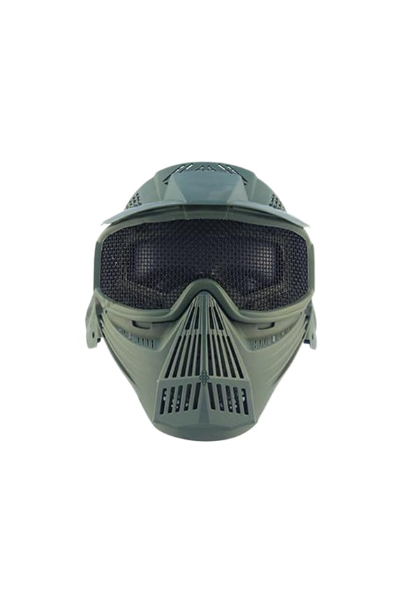 Full Face Mask Metal Mesh Goggles Protection